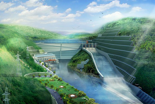 麻栗坡老挝南塔河1号水电站项目